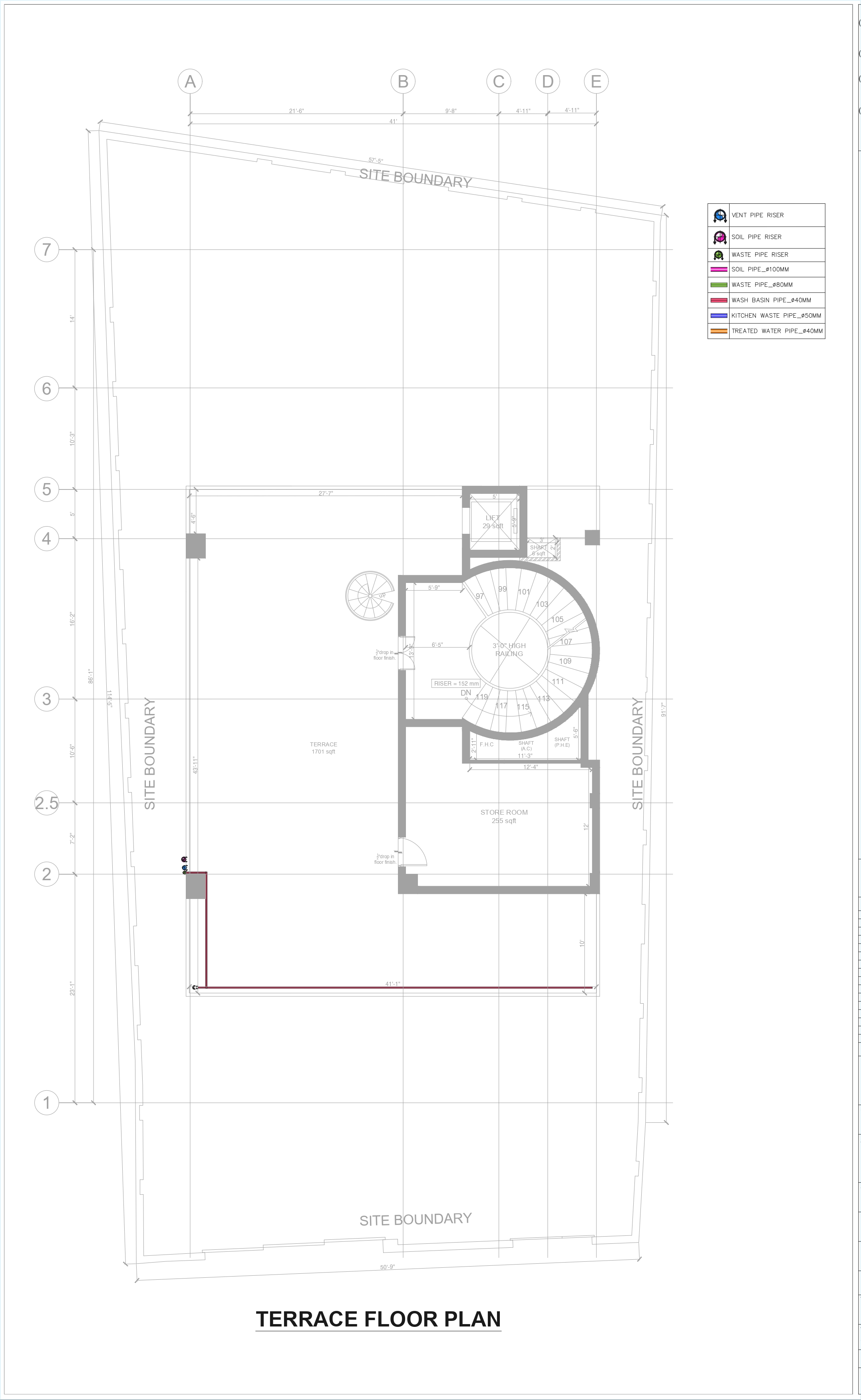 Plumbing Layout 7
